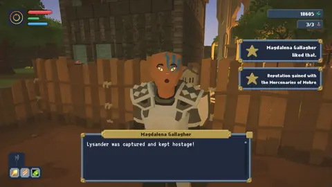 Screenshot: Favour and respect