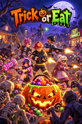Trick or Eat portrait key art